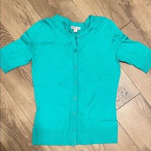 Merona Green Cardigan